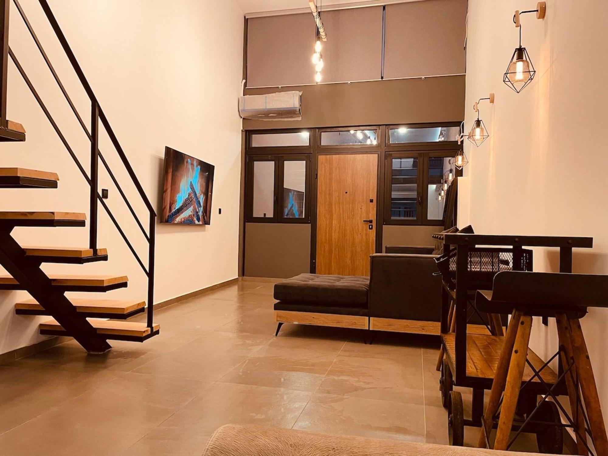 Apartmán Loft Athens -Nomad Friendly # Superhost Hub# Exteriér fotografie